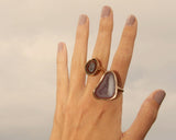 Mauve army nail polish