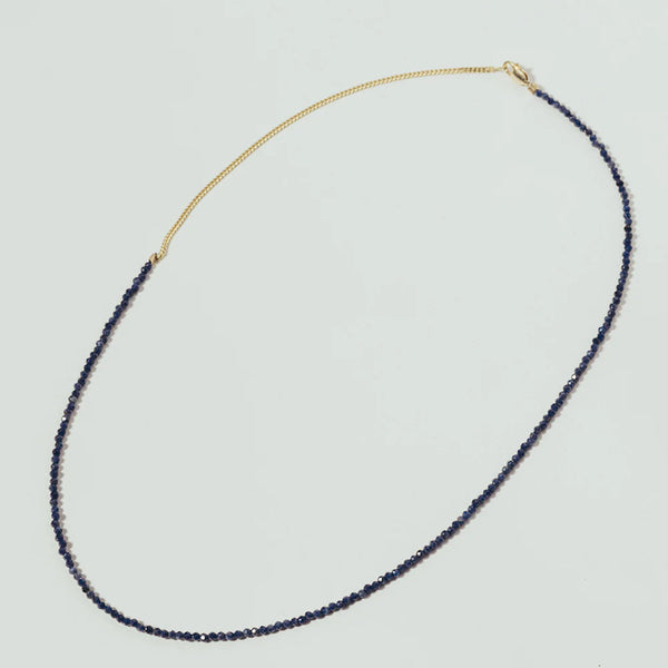 Saphir-Nachthimmel-Halskette
