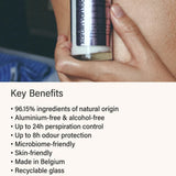 Quartz Deodorant Antiperspirant